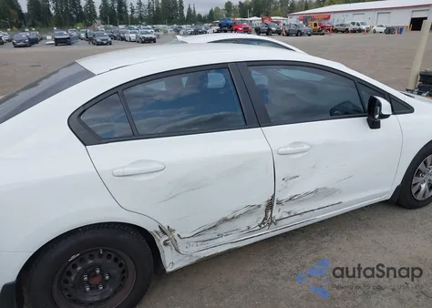 2012 Honda Civic Lx из США, поврежденный, VIN 19XFB2F51CE384515